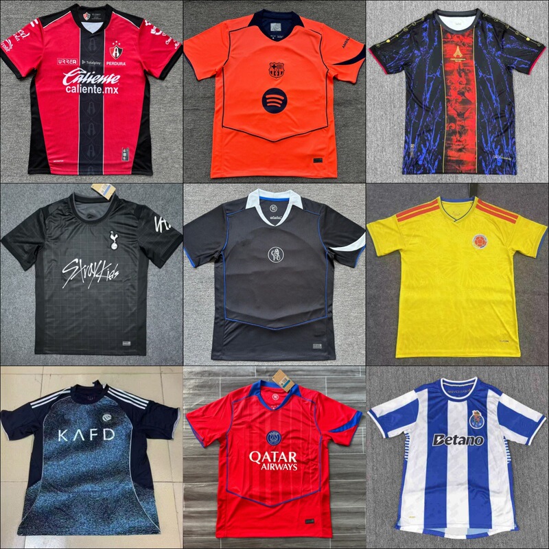 2526 New Club Paris Riyadh Victory Naples Fan Edition Sports Football Jersey Cross-Border Hot Style