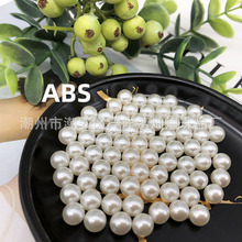 8m水磨无孔仿珍珠圆珠 无孔泡珠 打钉珠子 亚克力毛刷收纳盒珍珠