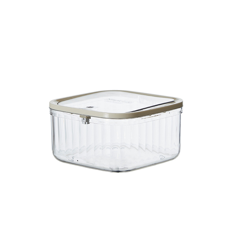 Basurero de escritorio plástico transparente basurero de cocina doméstica con cubierta ins viento de alto valor de presión de escritorio creativo