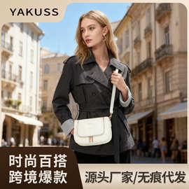 YAKUSS女士单肩包包商务百搭时尚潮流耐磨大容量高级感斜挎包女款