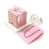 Brand fuchsia gift box, hair band, acrylic storage system, increased thickness