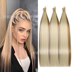 ボーンストレーヨンHair 24in150g現物ボーンストレーヨンストレートヘアーハンドル熱売