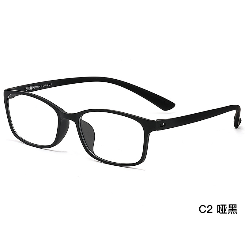 Ultra-ligero TR90 gafas marco super flexible sin tornillos simple y elegante Marco de gafas puede ser equipado con gafas de miopía marco