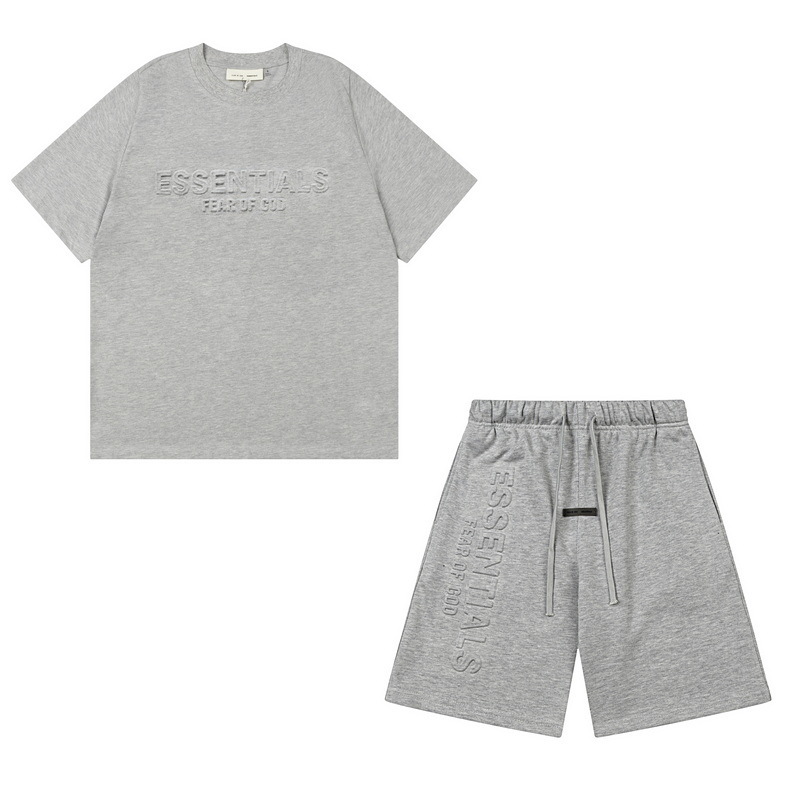 Nueva Sudadera con Capucha FEAR OF GOD ESSENTIALS con Letras Estampadas, Unisex, Casual, Holgada, con Forro Polar, Moderna