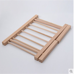 Cross-border dropshipping wooden storage rack healthy noodle hanger kitchen noodle drying rack beech wood noodle hanger