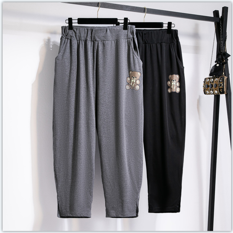 2024 Summer New Arrival Ankle-length Pants Women's Sports Pants High Waist Loose Casual Cool Pants plus size Women's Skinny Pants