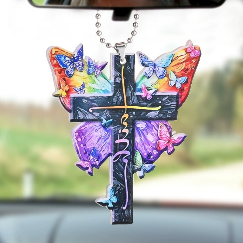 Акриловый материал плоский автомобиль украшения рюкзак аксессуары украшения дома