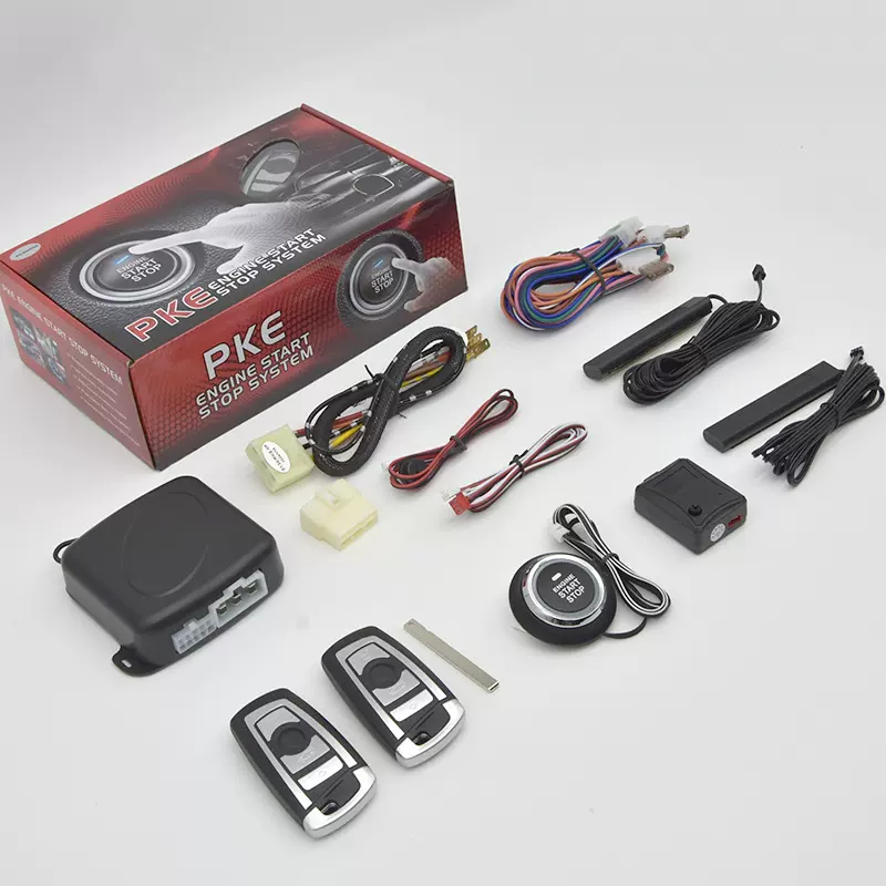 跨境源头工厂通用远程遥控启动PKE一键启动防盗器