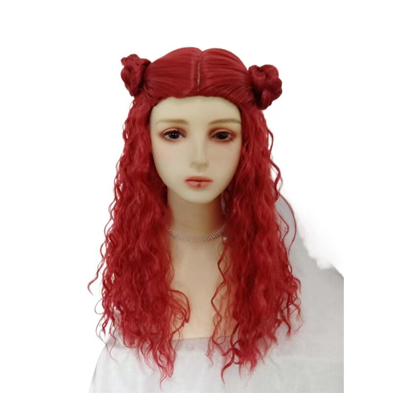 Starlight Heir Princess Rebel Alliance Descendants 4 Cosplay Red Heart Queen Wig Women's Long Wavy Wig Starlight Heir Princess Rebel Alliance Descendants 4 Cosplay Red Heart Queen Wig Women's Long Wavy Wig