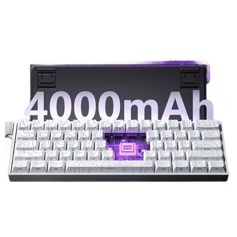 狼蛛MINI60HE三模磁轴键盘机械高性能电竞游戏专用FPS通用低延迟|undefined