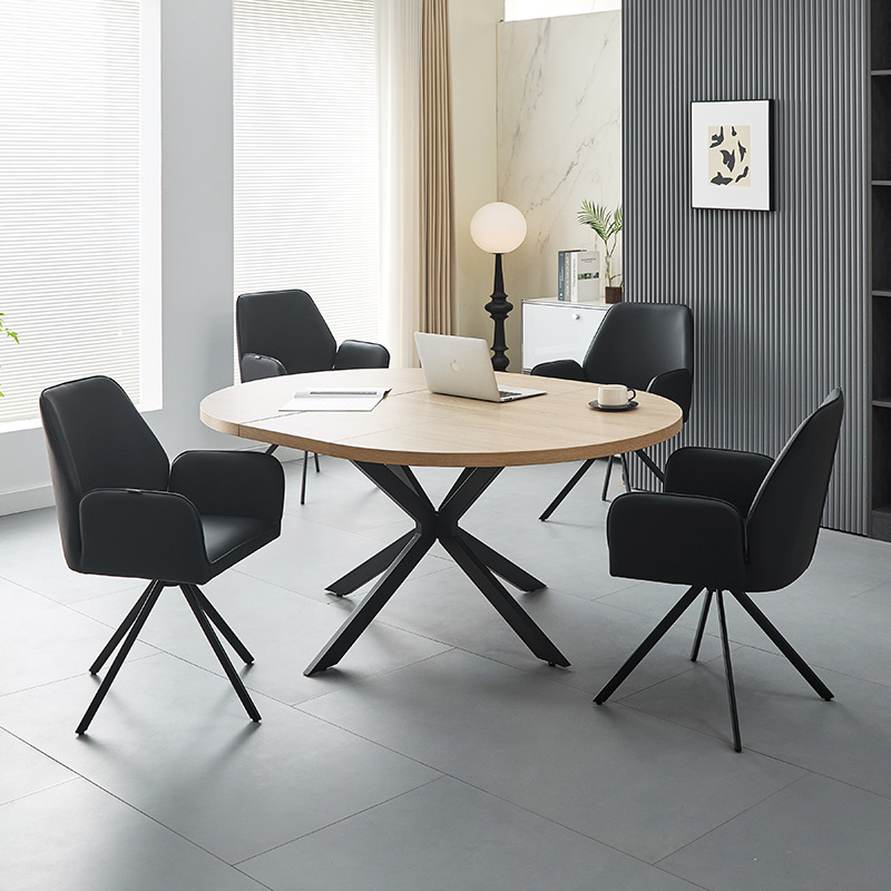 Mesa de comedor de exportación plegable retráctil MDF rectangular mesa de madera sólida plegable mesa de comedor