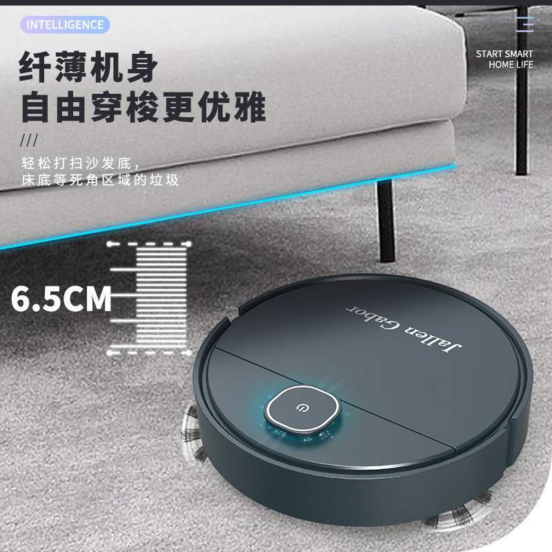 New Intelligent Fully Automatic Sweeping Robot Vacuum Cleaner for Household Indoor Cleaning, Sweeping, Mopping and Washing Three-In-One
