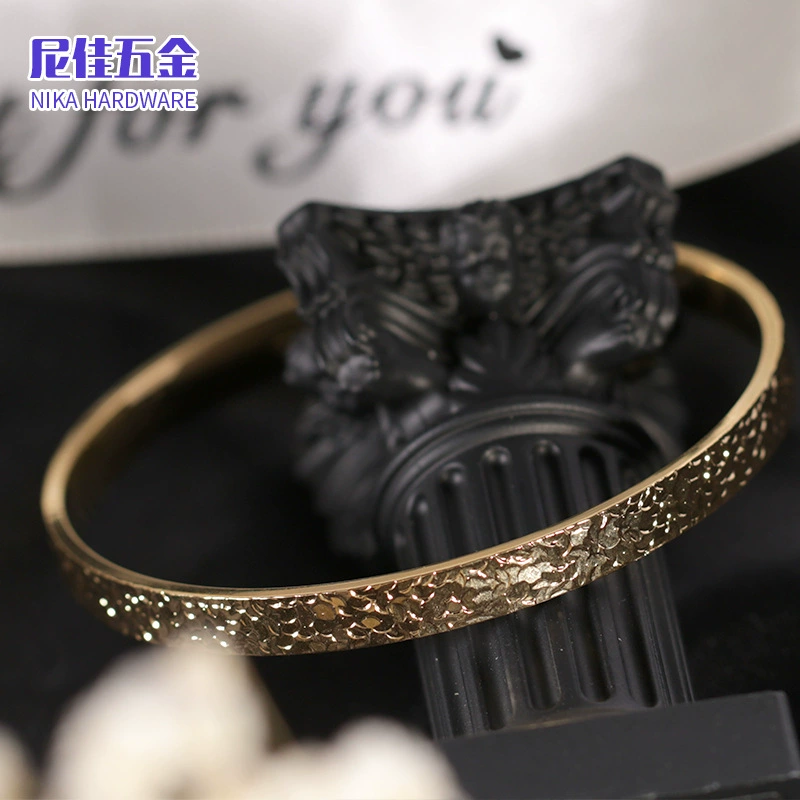 Golden bracelet, nail sequins, ring, new collection, 24 carat white gold
