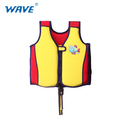 Wave children's life jacket, large and small children's large buoyancy vest life jacket, boat rafting flood prevention baby swimming vest