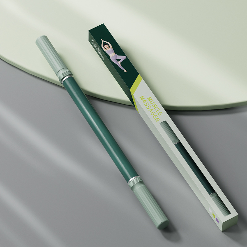 Yoga Fascia Bar Massage Muscle Roller Relajación Entrenamiento Fitness Running Relajación de la espalda Piernas Auxiliar estirador