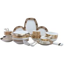 康宁|Corelle Brands白餐卢浮系列骨瓷55件组CB-BCLF55-HP/KZ