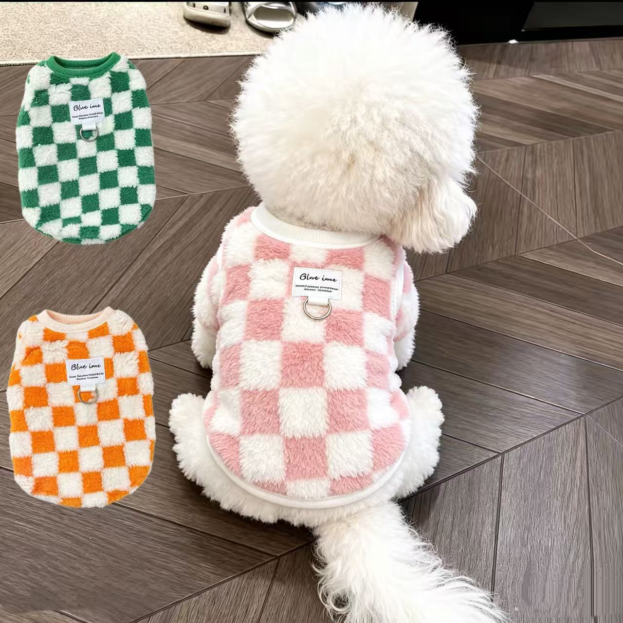 加绒秋冬款狗狗猫咪宠物衣服中小型犬小狗小猫泰迪柯基雪瑞纳冬装