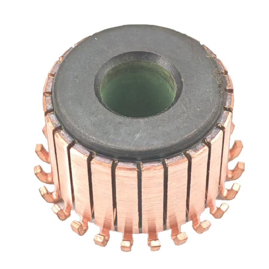 25.5*11.5*17（18.8)*24P  钩型  厂家供应换向器 整流子  30克左