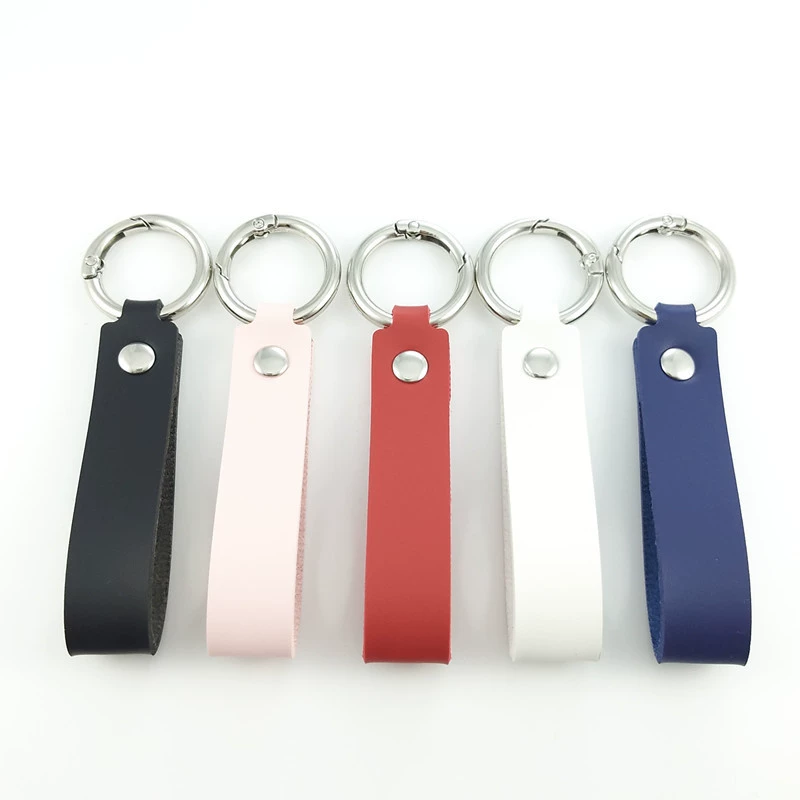 Keychain, rectangular pendant