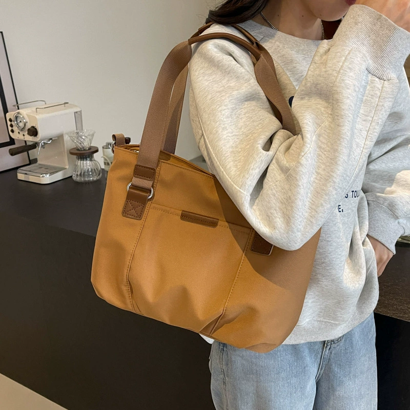 Capacious summer one-shoulder bag, shoulder bag, high-quality style