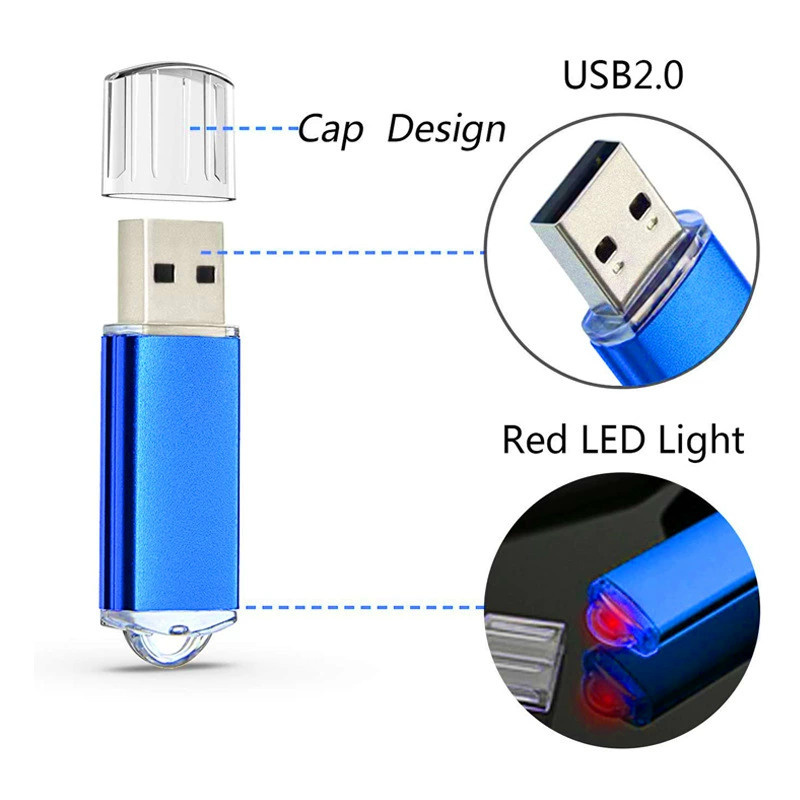Металлический USB-накопитель, 32М, 64М, 128М, 512М, 256М, 1Г, 2Г
