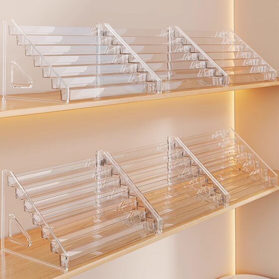 Multi-layer Nail Polish Display Stand Acrylic Transparent Storage Box Nail Polish Storage Cabinet Tool Storage Shelf