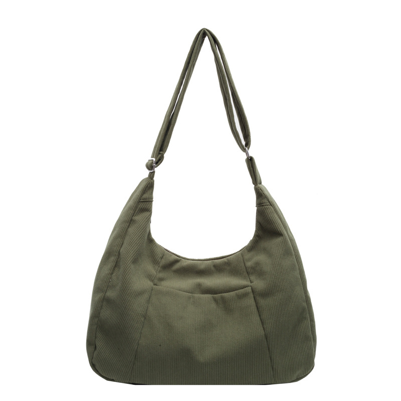 Bolsos Bolsos para mujer Bolsos especiales de gran capacidad 2024 otoño e invierno nuevo bolso bandolera salvaje bolso de tela para estudiantes de clase