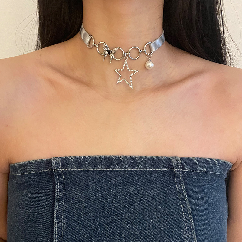 20g Weight Vacation Classic Style Star Alloy Choker Wholesale