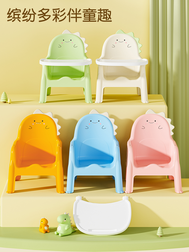 ♔ Baby Dining Chair, Multifunctional Household Portable Baby Dining Table Seat, Children's Baby Backrest Chair, Low Chair