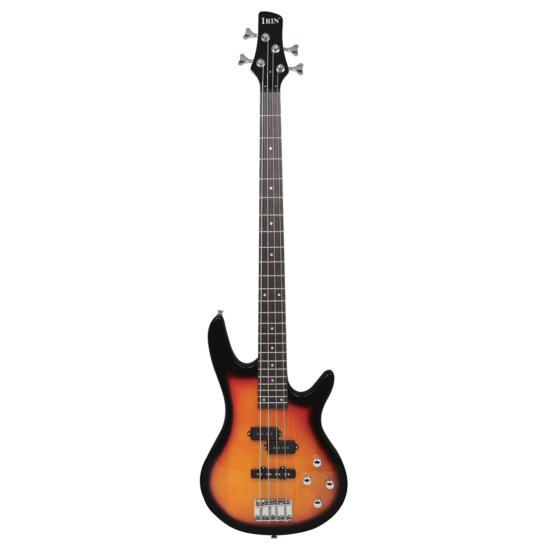 Bajo eléctrico IRIN de cuatro cuerdas, bajo de madera de tilo, bajo profesional para actuaciones de rock, bajo de 4 cuerdas al por mayor image 9