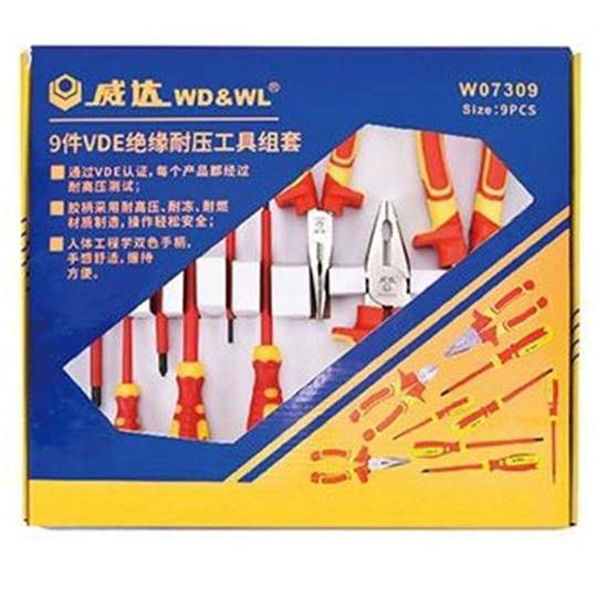 Weida 25-piece insulation maintenance kit for electrician high voltage wrench screwdriver kit 7/9/15/19