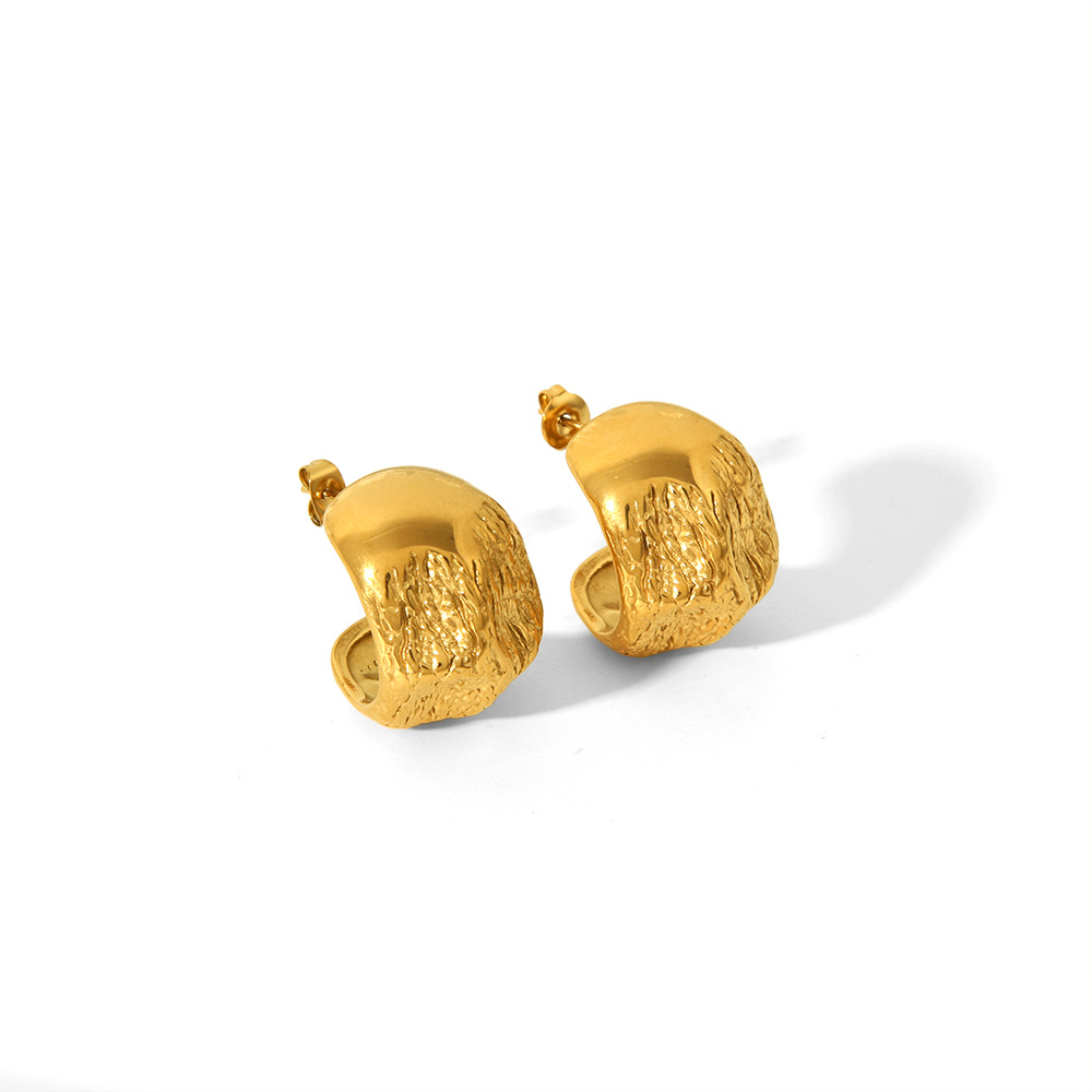 14g Weight Ion Plating (IP) Gold Plating Process 316 Stainless Steel Ear Needle Material 18K Gold Plated Plating Material Ear Studs Classification 1 Pair Quantity Party, Carnival, Street Occasion 304 Stainless Steel Material Geometric, Heart Shape Pattern Women's Gender Plating Design IG Style, Modern Style Style 1 Pair IG Style Modern Style Geometric Heart Shape Plating 304 Stainless Steel 18K Gold Plated Ear Studs 7