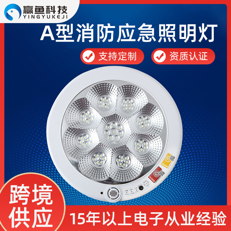 加工订制吸顶灯LED照明灯雷达感应红外人体声控灯超亮雷达感应灯