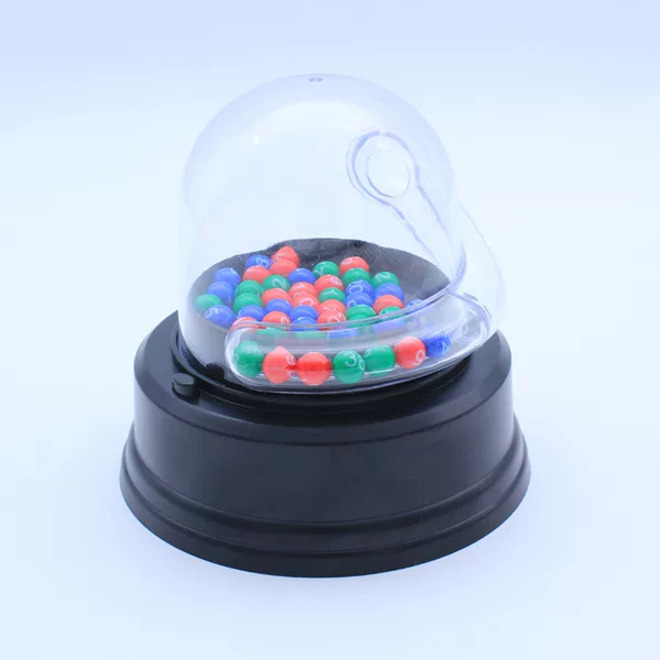 Electric toy lottery machine welfare lottery simulation number selector two-color ball big lotto number mini table game