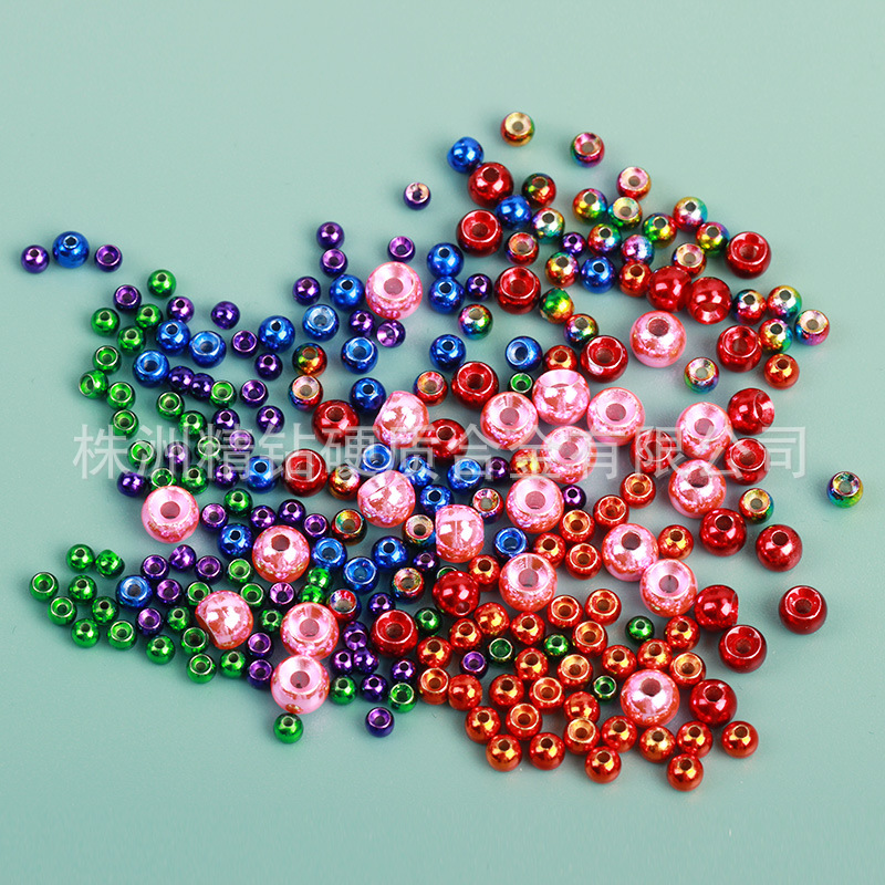 钨合金鱼坠飞蝇坠beads 配重钨珠 各种规格颜色现货