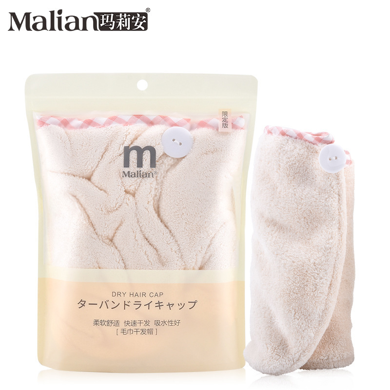 Marianne suave, absorción de agua fuerte, limpieza rápida, toalla para el cabello, toalla rápida, sombrero para el cabello secado