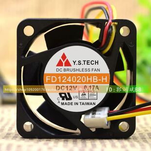 ȫ��ԪɽY.S.TECH FD124020HB-H DC12V 0.17A 4020 4cm ɢ���L��