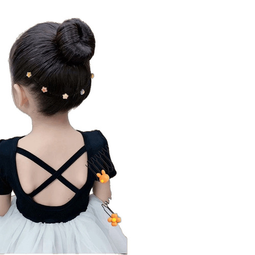 Children's comb bangs girl short hair arrangement hair clip for girls baby pull pull hair comb hair pin head accessory