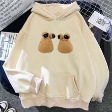 �羳������ͨ�ɰ�ӡ�����´�����Ů���볤��������ñ�� hoodie