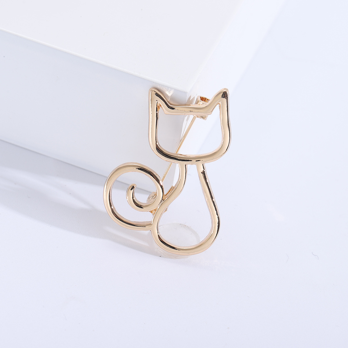 Cat Festival Basic Pin Cat Alloy Women's Brooches