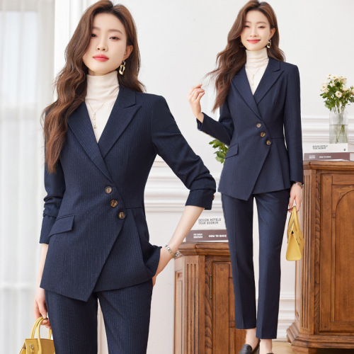 High-end suit suit for women 2023 new autumn fashion temperament high-end professional wear goddess style formal suit