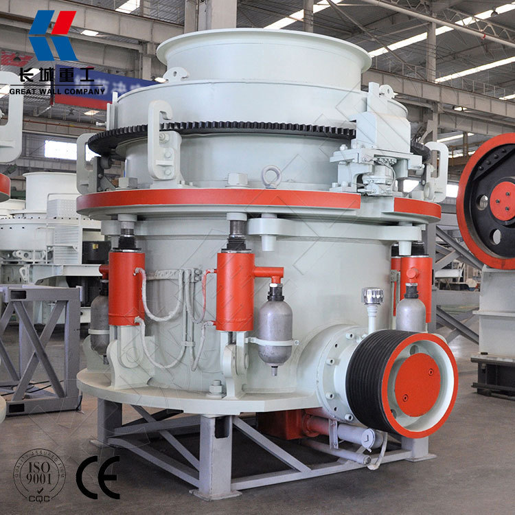 圆锥式破碎机型号齐全 郑州圆锥破碎机生产案例 圆锥破碎机产量