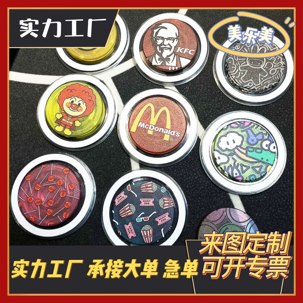 Индивидуальный заводской акриловый клей, держатель для телефона с мультяшным дизайном, настольный, милый, для ленивых, для кровати.