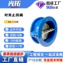 定制蝶式瓣式h77x-16q止回阀