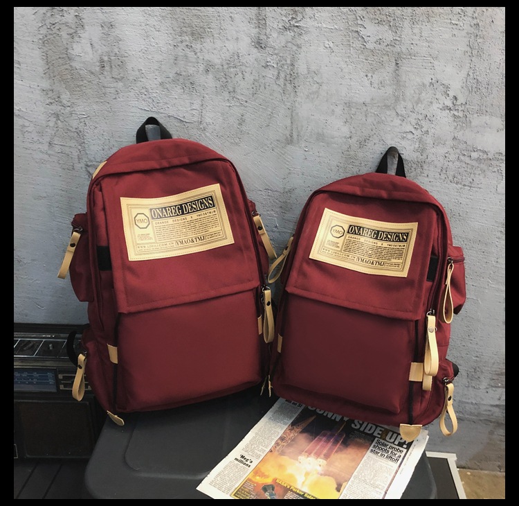 Large-capacity Korean Version Of Student Backpack Fashion Backpack display picture 9