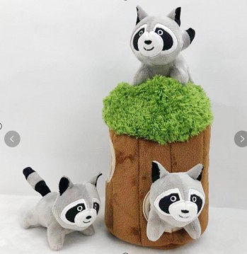 Amazon fuente árbol agujero Casa traje mascota perro escondite sonido de peluche de juguete creaking nido de gato en stock