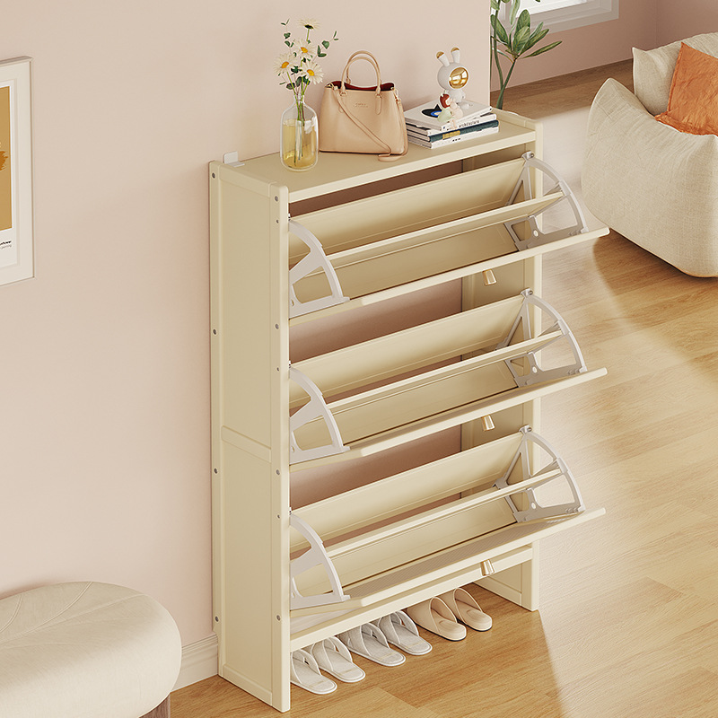 Estante de zapatos simple estante de zapatos puerta de entrada ultra delgada 17cm armario de zapatos multicapa dormitorio alquiler de zapatos almacena artefactos mágicos