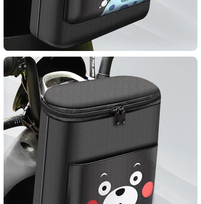 Electric Car Hanging Bag Front Storage Bag Waterproof Hanging Bag Battery Car Bicycle Hanging Bag Artifact Practical Motorcycle