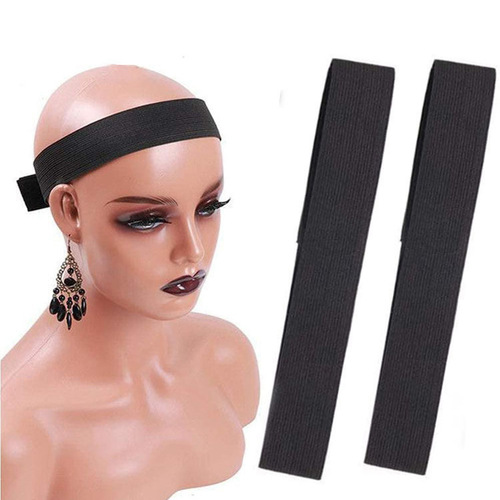 Wig headgear adjustment band elastic band cover edge fixed band cover Velcro elastic band foreign trade Amazon