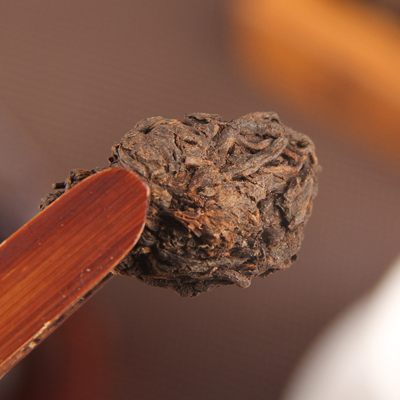 批發雲南普洱茶八年干倉陳自然沱臨滄勐庫金芽老茶頭散茶 中號沱